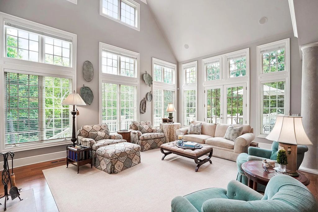 The Estate in Powell is a luxurious home providing grand living spaces with breathtaking woodland views and huge entertainment areas now available for sale. This home located at 1903 Strathshire Hall Ln, Powell, Ohio; offering 06 bedrooms and 08 bathrooms with 10,106 square feet of living spaces.