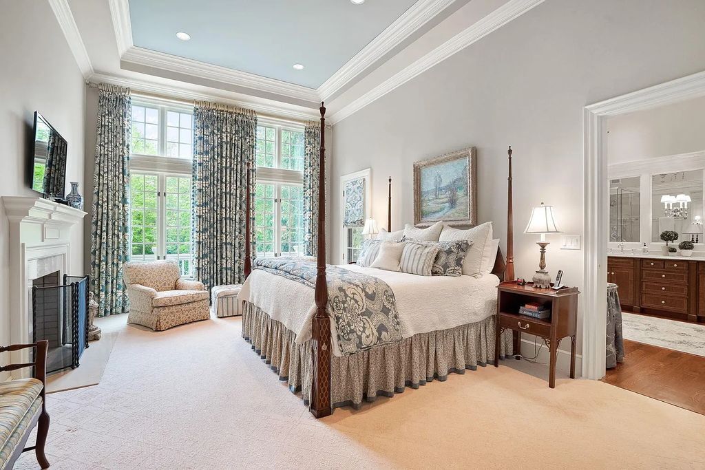 The Estate in Powell is a luxurious home providing grand living spaces with breathtaking woodland views and huge entertainment areas now available for sale. This home located at 1903 Strathshire Hall Ln, Powell, Ohio; offering 06 bedrooms and 08 bathrooms with 10,106 square feet of living spaces.