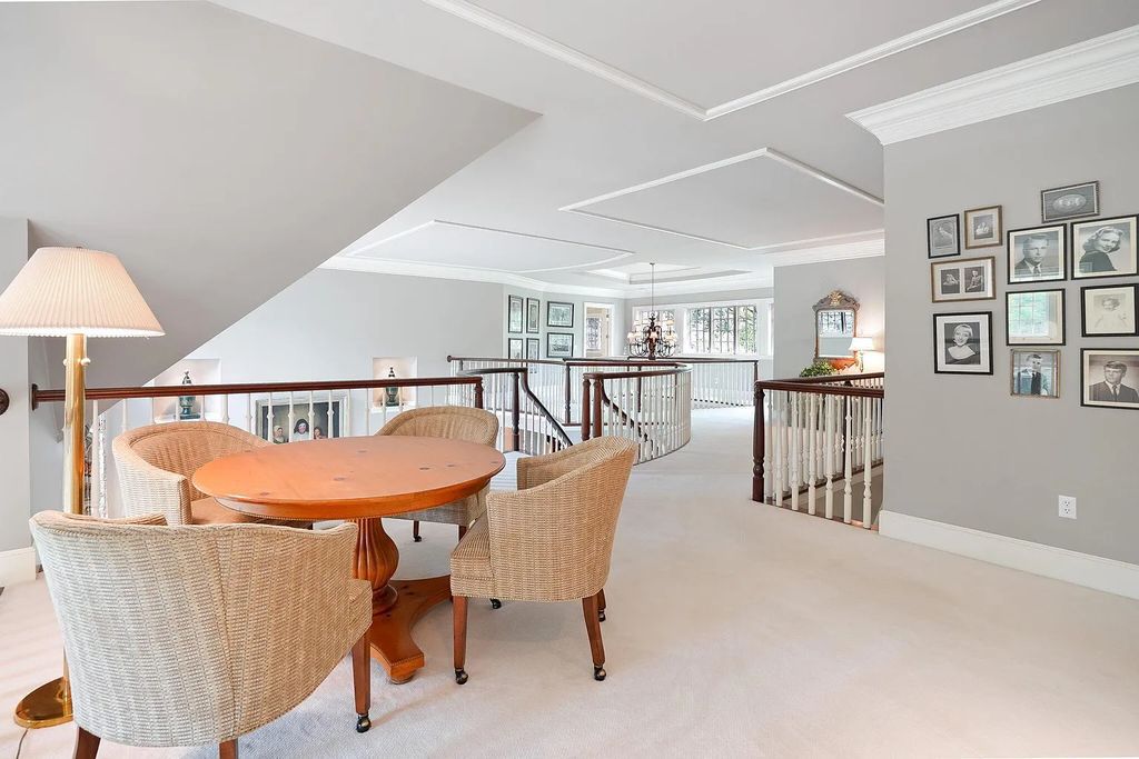 The Estate in Powell is a luxurious home providing grand living spaces with breathtaking woodland views and huge entertainment areas now available for sale. This home located at 1903 Strathshire Hall Ln, Powell, Ohio; offering 06 bedrooms and 08 bathrooms with 10,106 square feet of living spaces.
