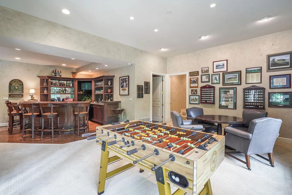 The Estate in Powell is a luxurious home providing grand living spaces with breathtaking woodland views and huge entertainment areas now available for sale. This home located at 1903 Strathshire Hall Ln, Powell, Ohio; offering 06 bedrooms and 08 bathrooms with 10,106 square feet of living spaces.