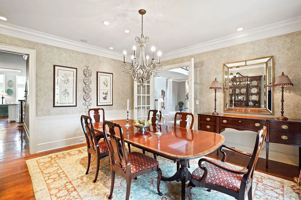 The Estate in Powell is a luxurious home providing grand living spaces with breathtaking woodland views and huge entertainment areas now available for sale. This home located at 1903 Strathshire Hall Ln, Powell, Ohio; offering 06 bedrooms and 08 bathrooms with 10,106 square feet of living spaces.