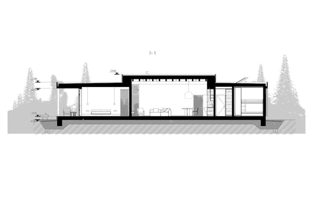 H House, Prominent House to Enjoy Nature by Klochenko Architects