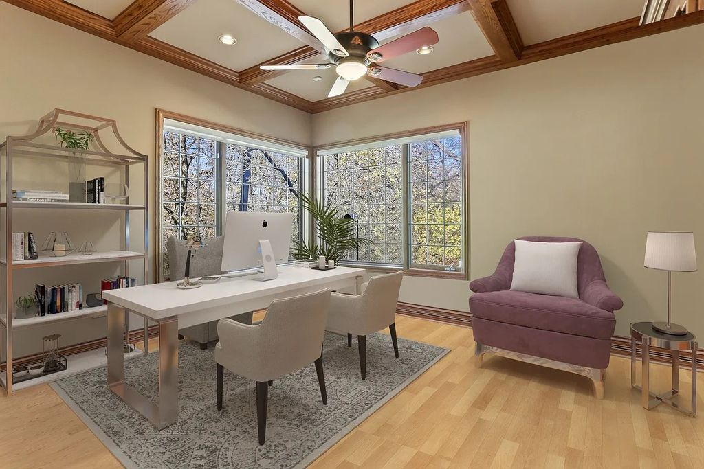 The Residence in Morris is surrounded by majestic, mature trees leading to your own private paradise, now available for sale. This home located at 4965 Cemetery Rd, Morris, Illinois