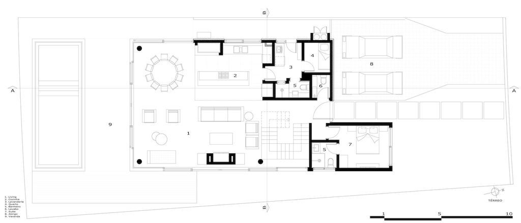 House FC Elegant Beach House in Brazil by Vitorio Ecker Arquitetura 14