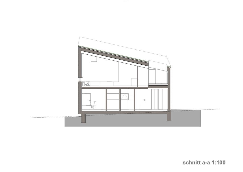 House Mesh integrated into nature designed by Caramel Architekten 1
