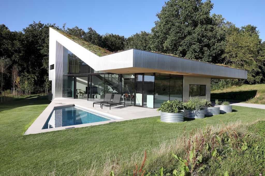 House Mesh, Integrated into Nature Designed by Caramel Architekten
