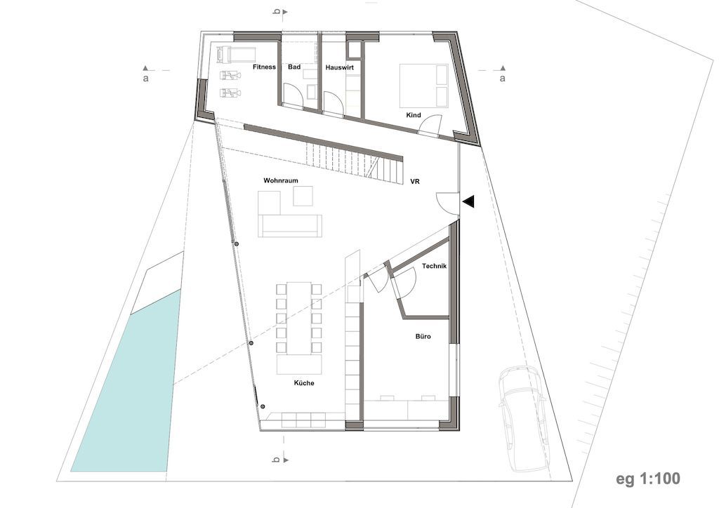 House Mesh integrated into nature designed by Caramel Architekten 18