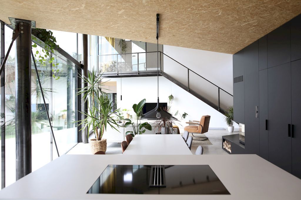 House Mesh, Integrated into Nature Designed by Caramel Architekten