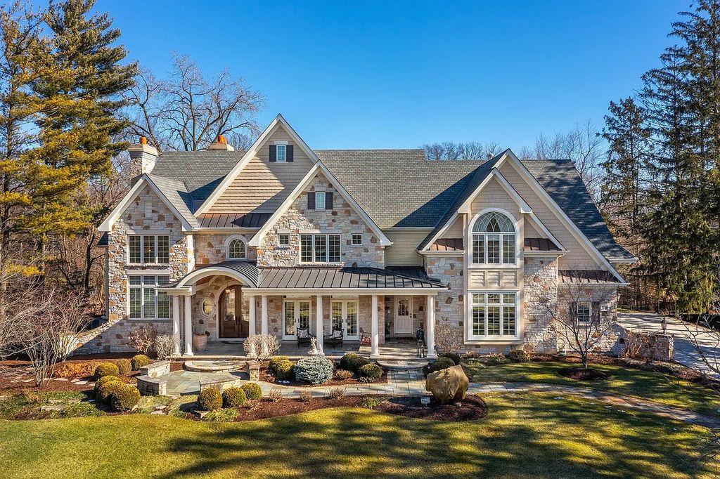 The Home in Naperville is also elevator ready, as the owners proactively designed a chase for future use, now available for sale. This home located at 7S409 Arbor Dr, Naperville, Illinois