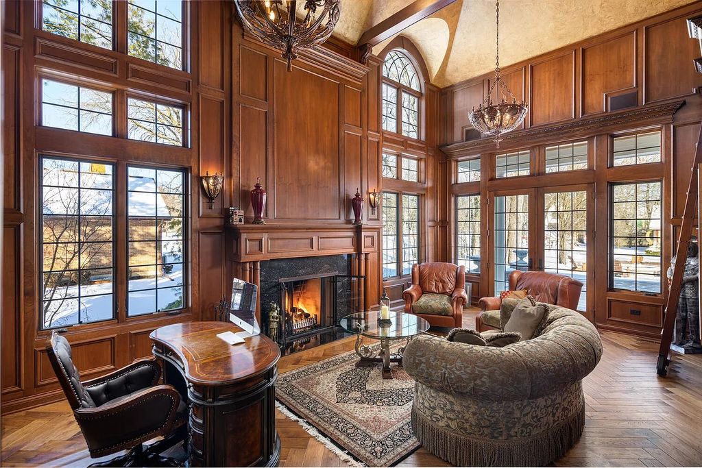The Home in Naperville is also elevator ready, as the owners proactively designed a chase for future use, now available for sale. This home located at 7S409 Arbor Dr, Naperville, Illinois