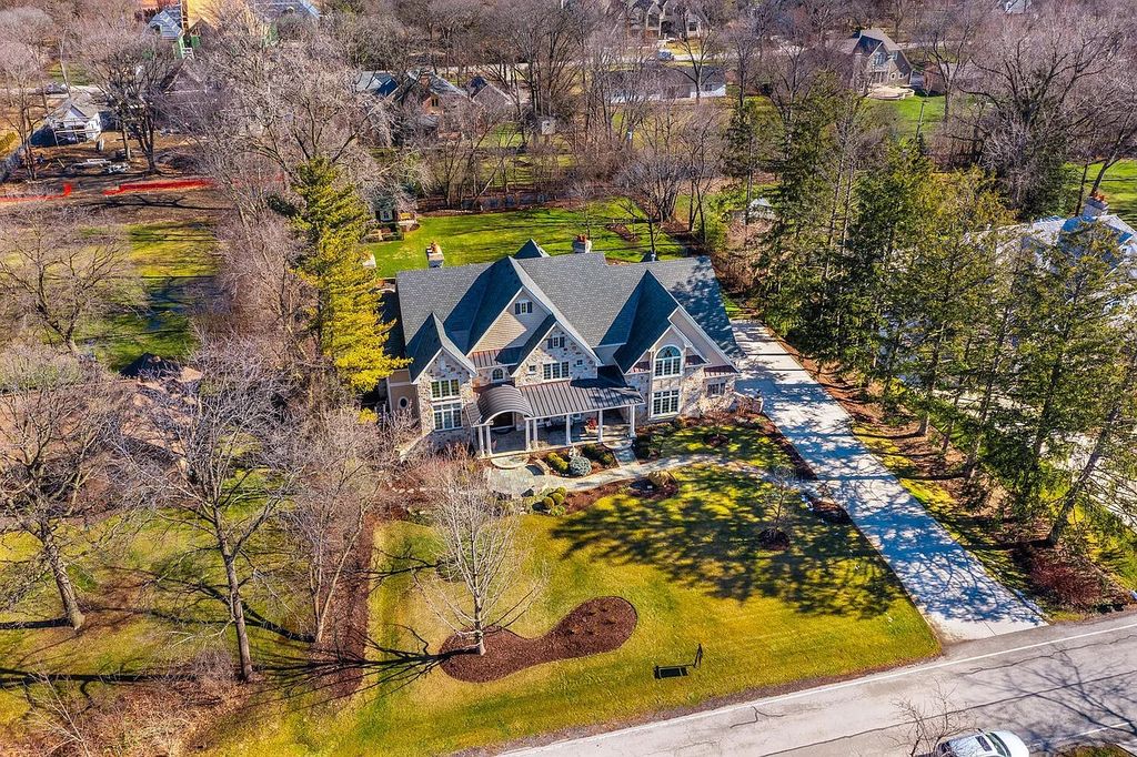 The Home in Naperville is also elevator ready, as the owners proactively designed a chase for future use, now available for sale. This home located at 7S409 Arbor Dr, Naperville, Illinois
