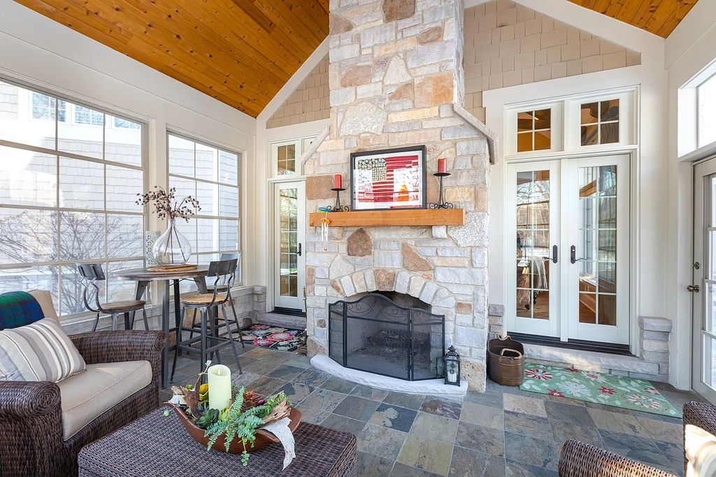 The Home in Naperville is also elevator ready, as the owners proactively designed a chase for future use, now available for sale. This home located at 7S409 Arbor Dr, Naperville, Illinois