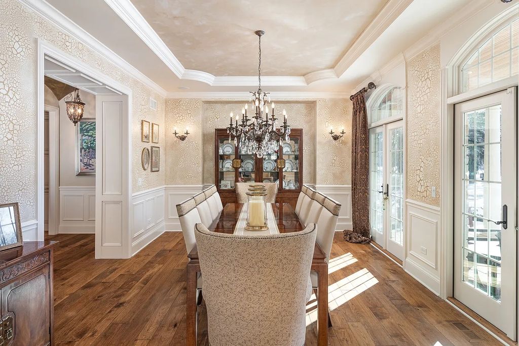 The Home in Naperville is also elevator ready, as the owners proactively designed a chase for future use, now available for sale. This home located at 7S409 Arbor Dr, Naperville, Illinois