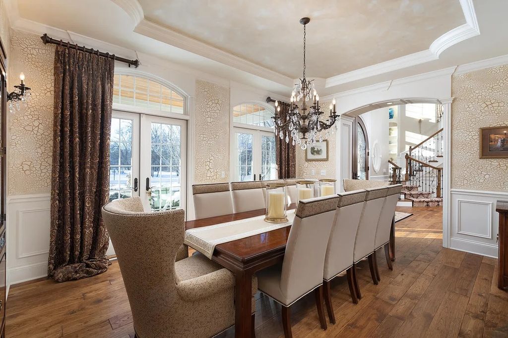 The Home in Naperville is also elevator ready, as the owners proactively designed a chase for future use, now available for sale. This home located at 7S409 Arbor Dr, Naperville, Illinois