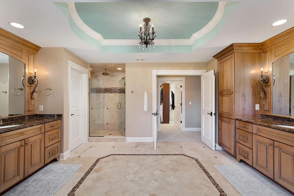 The Home in Naperville is also elevator ready, as the owners proactively designed a chase for future use, now available for sale. This home located at 7S409 Arbor Dr, Naperville, Illinois