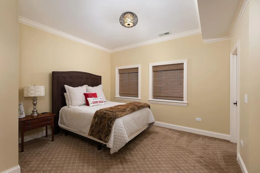 The Home in Naperville is also elevator ready, as the owners proactively designed a chase for future use, now available for sale. This home located at 7S409 Arbor Dr, Naperville, Illinois