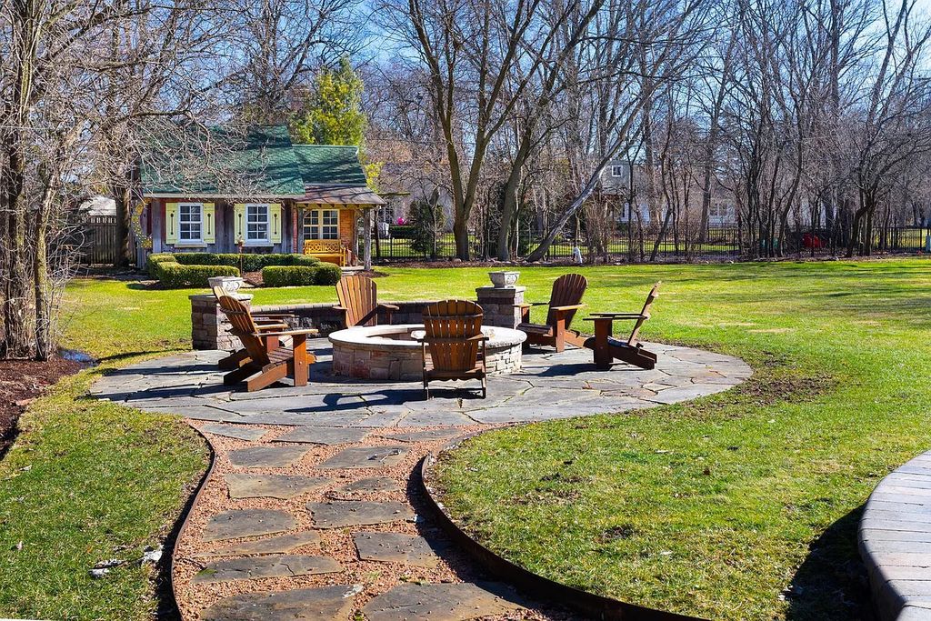 The Home in Naperville is also elevator ready, as the owners proactively designed a chase for future use, now available for sale. This home located at 7S409 Arbor Dr, Naperville, Illinois