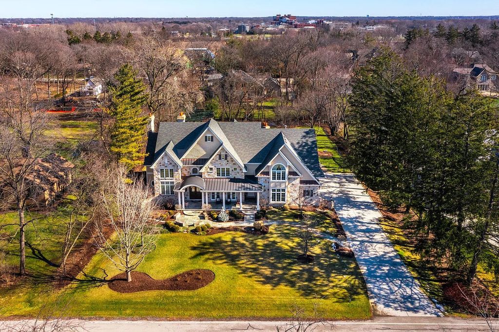 The Home in Naperville is also elevator ready, as the owners proactively designed a chase for future use, now available for sale. This home located at 7S409 Arbor Dr, Naperville, Illinois