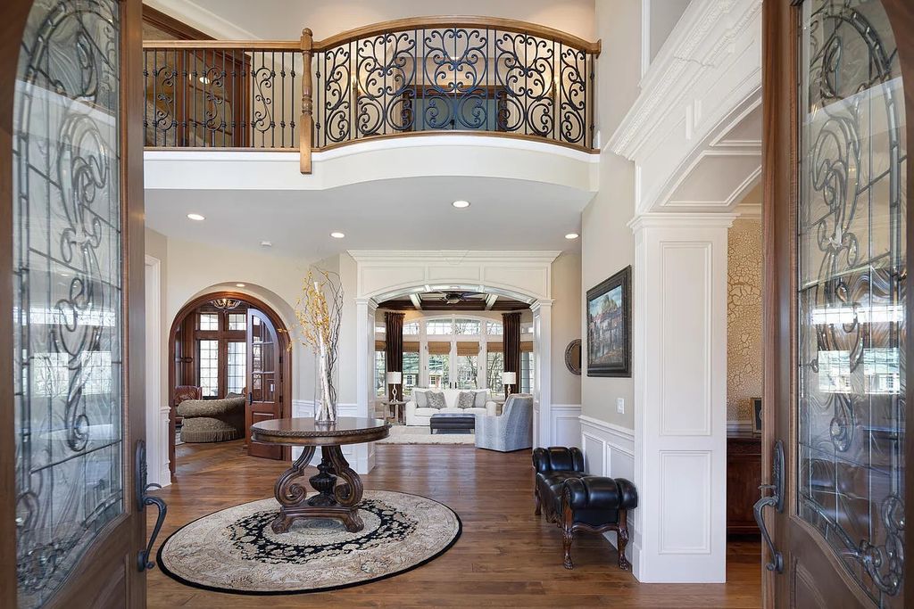 The Home in Naperville is also elevator ready, as the owners proactively designed a chase for future use, now available for sale. This home located at 7S409 Arbor Dr, Naperville, Illinois
