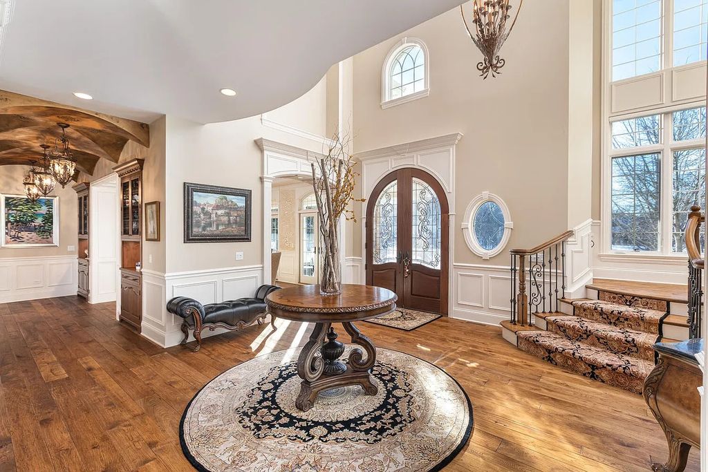 The Home in Naperville is also elevator ready, as the owners proactively designed a chase for future use, now available for sale. This home located at 7S409 Arbor Dr, Naperville, Illinois