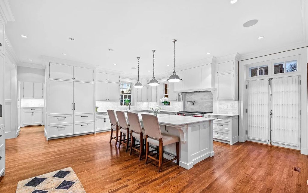 The Estate in Baltimore is brilliant renovation and expansion by Delbert Adams Construction Group, now available for sale. This home located at 1 Whitfield Rd, Baltimore, Maryland