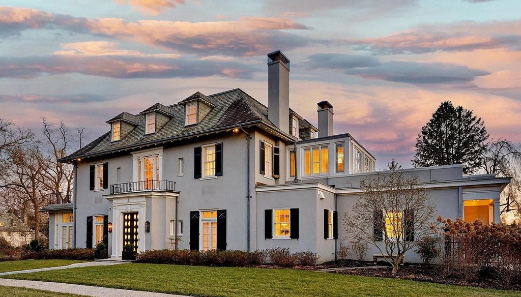 The Estate in Baltimore is brilliant renovation and expansion by Delbert Adams Construction Group, now available for sale. This home located at 1 Whitfield Rd, Baltimore, Maryland