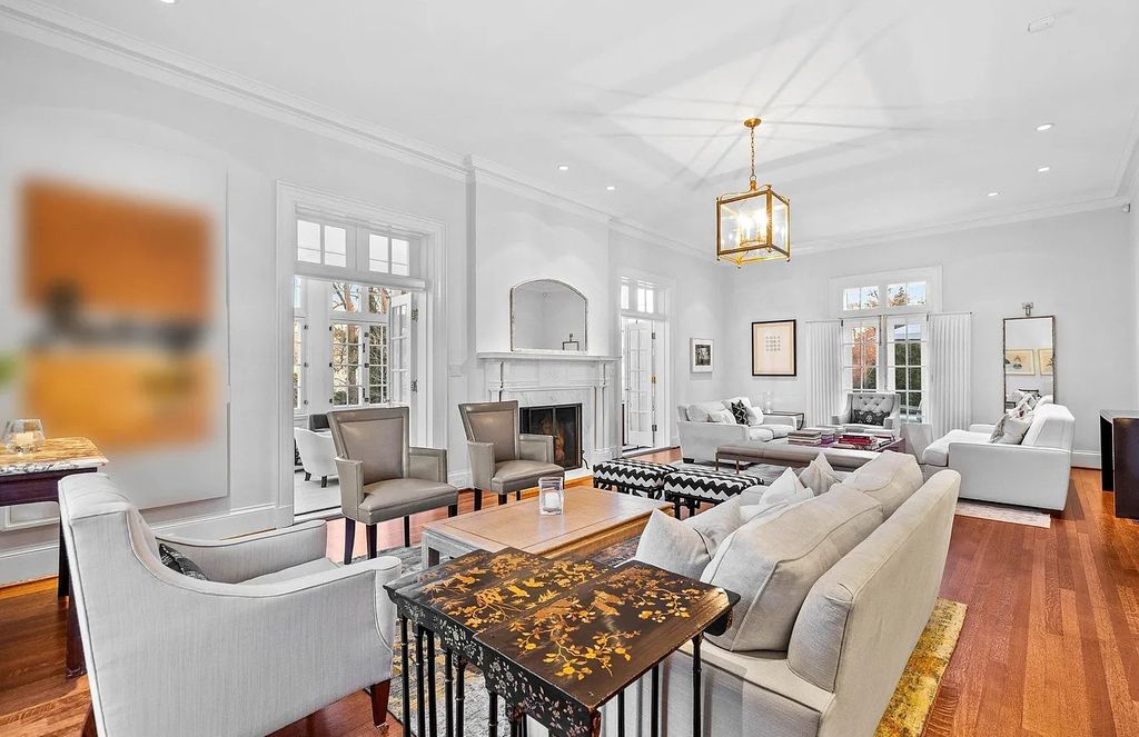 The Estate in Baltimore is brilliant renovation and expansion by Delbert Adams Construction Group, now available for sale. This home located at 1 Whitfield Rd, Baltimore, Maryland