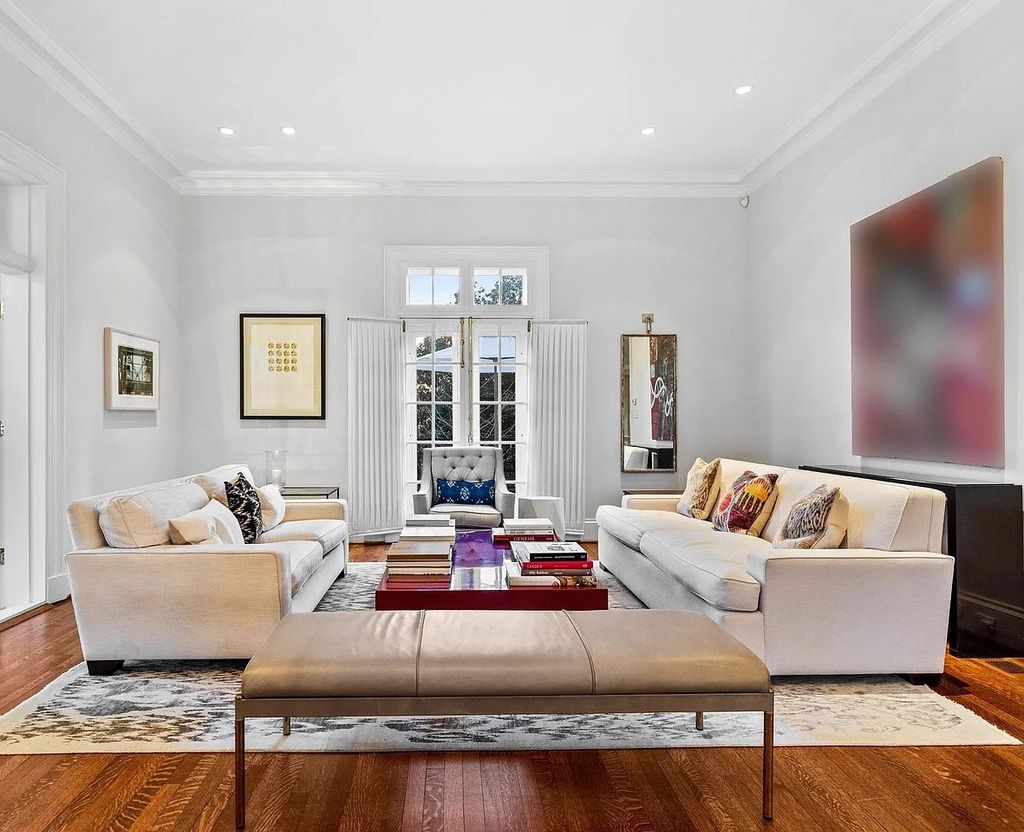 The Estate in Baltimore is brilliant renovation and expansion by Delbert Adams Construction Group, now available for sale. This home located at 1 Whitfield Rd, Baltimore, Maryland