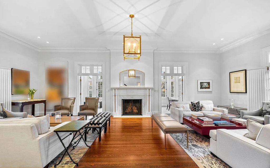 The Estate in Baltimore is brilliant renovation and expansion by Delbert Adams Construction Group, now available for sale. This home located at 1 Whitfield Rd, Baltimore, Maryland