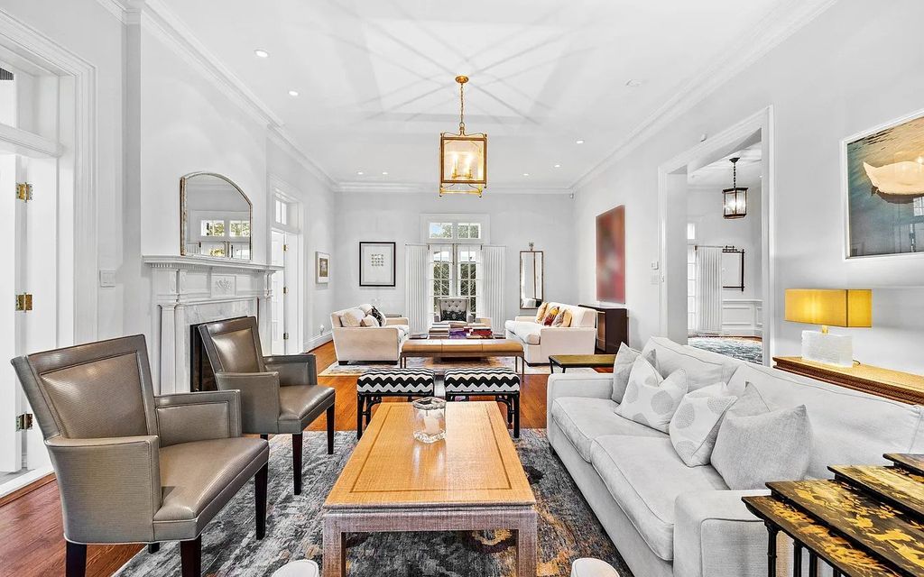 The Estate in Baltimore is brilliant renovation and expansion by Delbert Adams Construction Group, now available for sale. This home located at 1 Whitfield Rd, Baltimore, Maryland