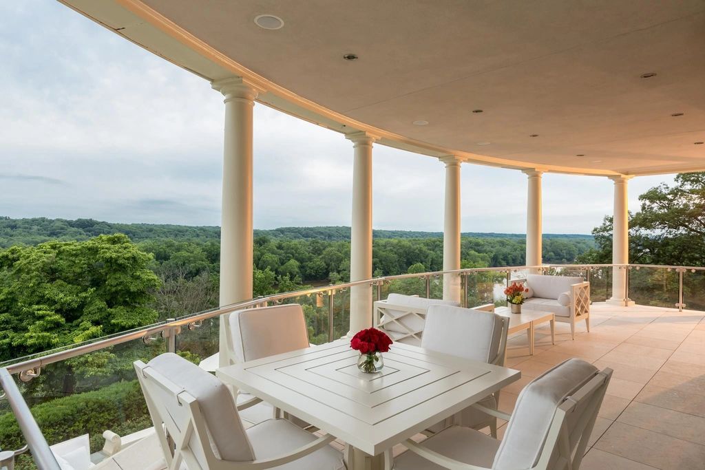 The Mansion in Rockville is a collaboration between renowned architect, John Ike, designer, Geoffrey Bradfield, and Horizon Builders, now available for sale. This home located at 11900 River Rd, Rockville, Maryland