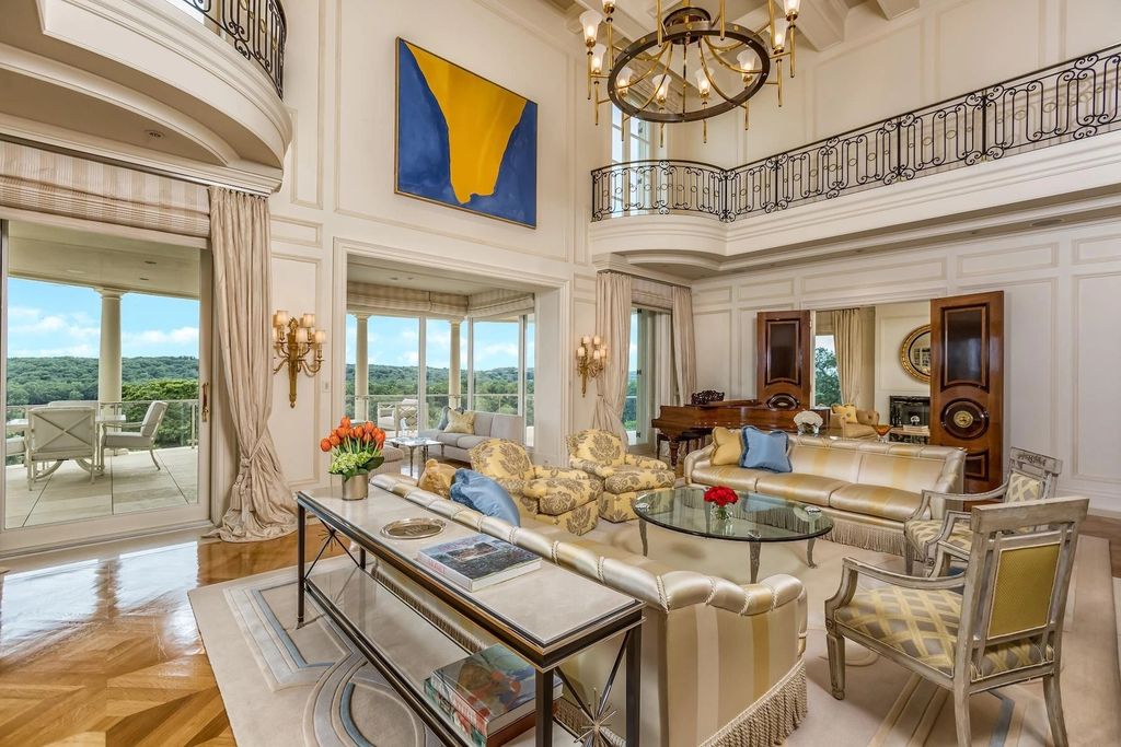 The Mansion in Rockville is a collaboration between renowned architect, John Ike, designer, Geoffrey Bradfield, and Horizon Builders, now available for sale. This home located at 11900 River Rd, Rockville, Maryland