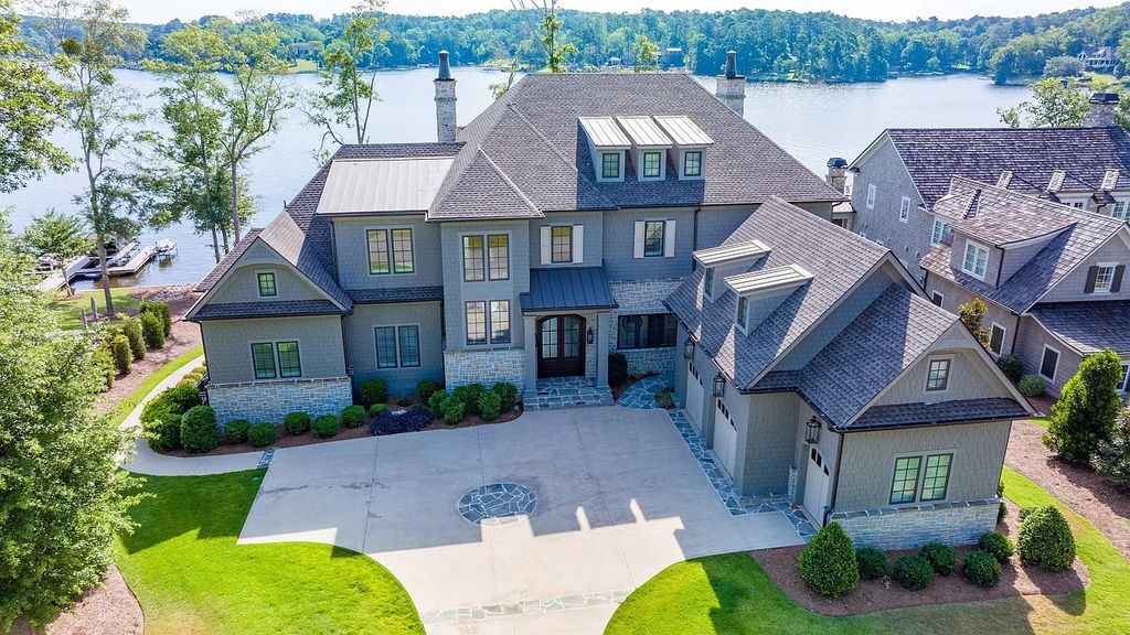 The Property in Eatonton boasts expert craftsmanship and the finest materials, resulting in a true masterpiece, now available for sale. This home located at 202 Eagles Way, Eatonton, Georgia
