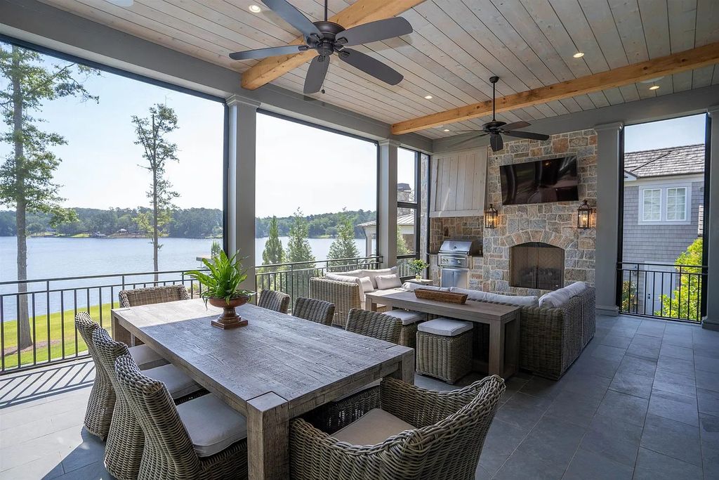 The Property in Eatonton boasts expert craftsmanship and the finest materials, resulting in a true masterpiece, now available for sale. This home located at 202 Eagles Way, Eatonton, Georgia