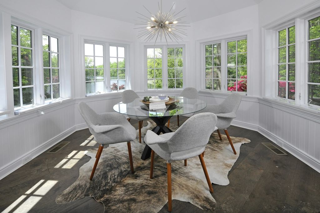 Promising Unrivaled Peace and Privacy on 1.1 Acres This Gorgeous Lakefront in Greenwich CT Asks for 4 15 1