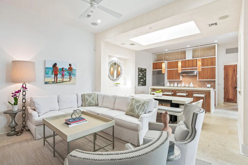Introducing 86 North Charles Street - a luxurious Alys Beach stunner located in the highly sought-after east end of 30A in Rosemary Beach, Florida. This expansive home in Rosemary Beachboasts five bedrooms, five bathrooms, and a spacious living area spanning 2,782 square feet, making it the perfect abode for large families or those who love to entertain guests.