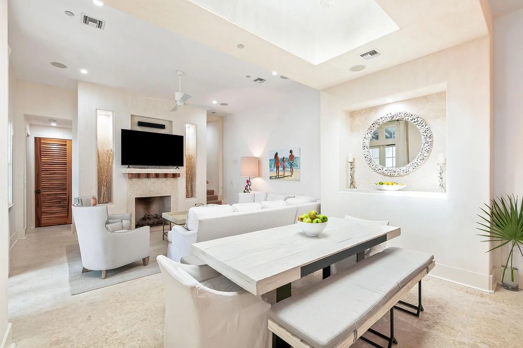 Introducing 86 North Charles Street - a luxurious Alys Beach stunner located in the highly sought-after east end of 30A in Rosemary Beach, Florida. This expansive home in Rosemary Beachboasts five bedrooms, five bathrooms, and a spacious living area spanning 2,782 square feet, making it the perfect abode for large families or those who love to entertain guests.