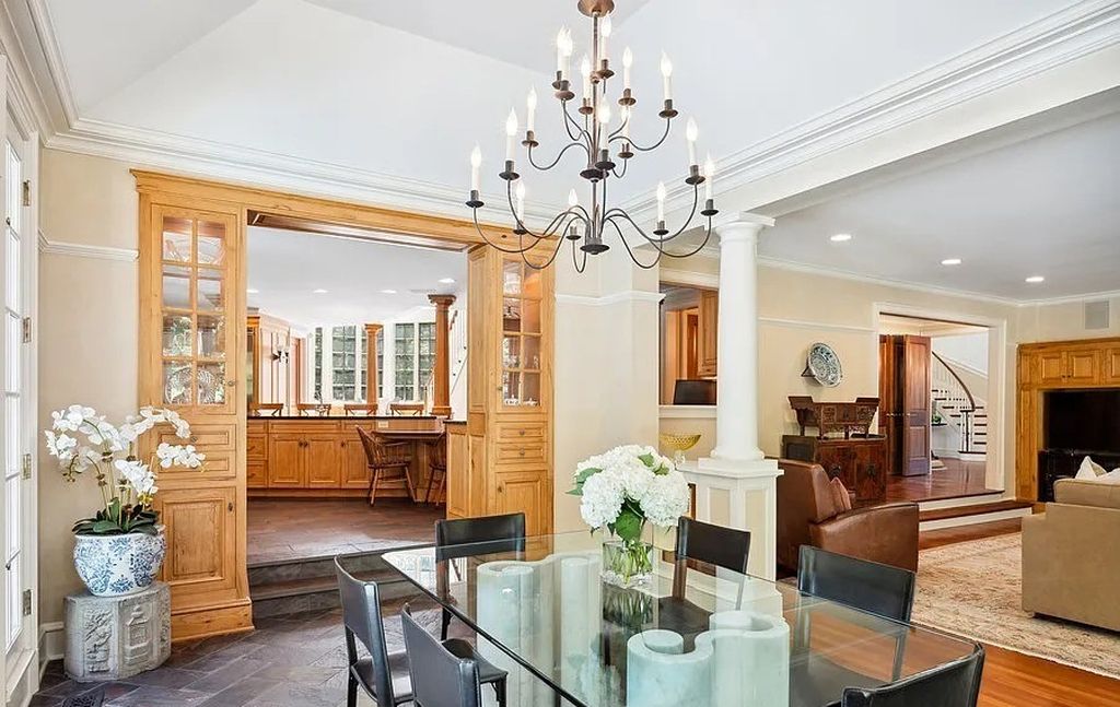 The Manor in Winnetka is built to withstand the test of time & beautifully enhanced by notable architects Liederbach & Graham, now available for sale. This home located at 45 Indian Hill Rd, Winnetka, Illinois