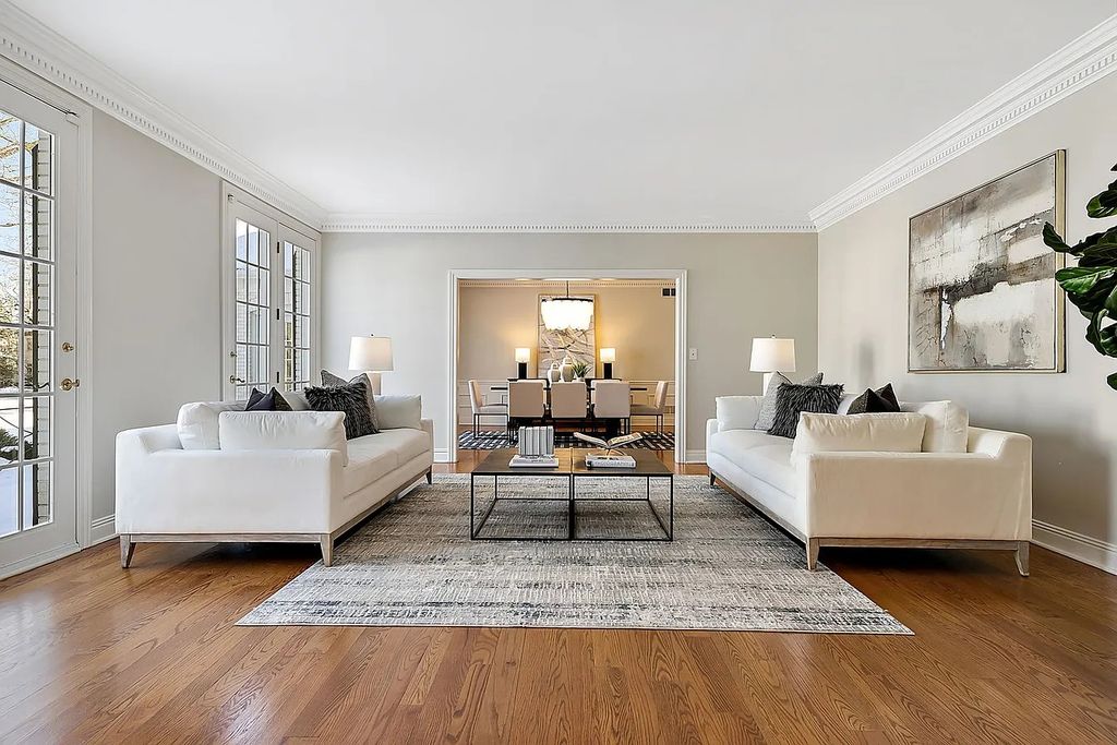 The Home in Hinsdale is designed for formal entertaining or casual every day living, now available for sale. This home located at 904 S Park Ave, Hinsdale, Illinois