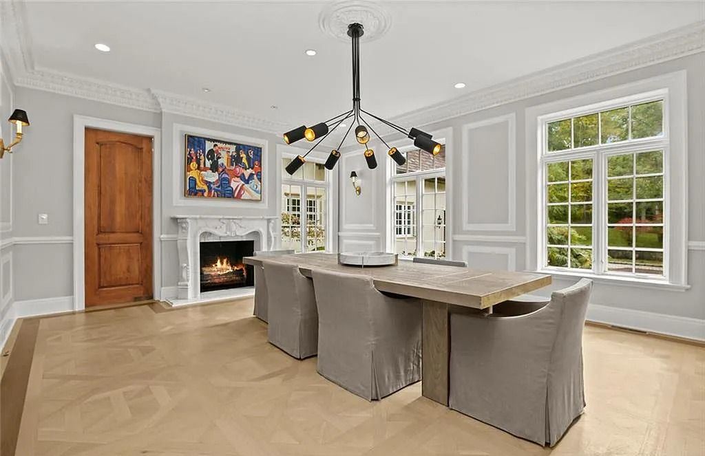 The Chateau in Armonk exudes warmth and luxurious comfort from the minute you enter, now available for sale. This home located at 4 Cowdray Park Drive, Armonk, New York
