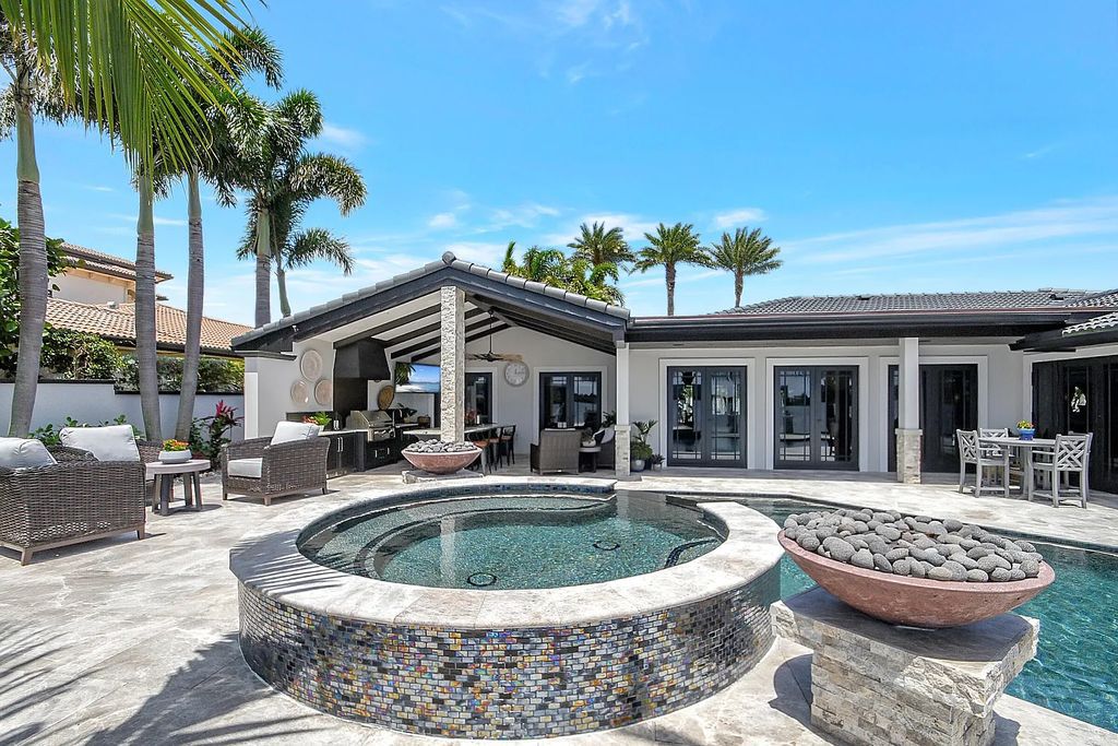 1 Duke Drive in Lake Worth, Florida offers a stunning waterfront living experience. Built in 1962, the house features 3 bedrooms and 3 bathrooms spread over a spacious 2,880 square feet of living space. The lot size is 0.29 acres, providing ample outdoor space for relaxation and entertainment.