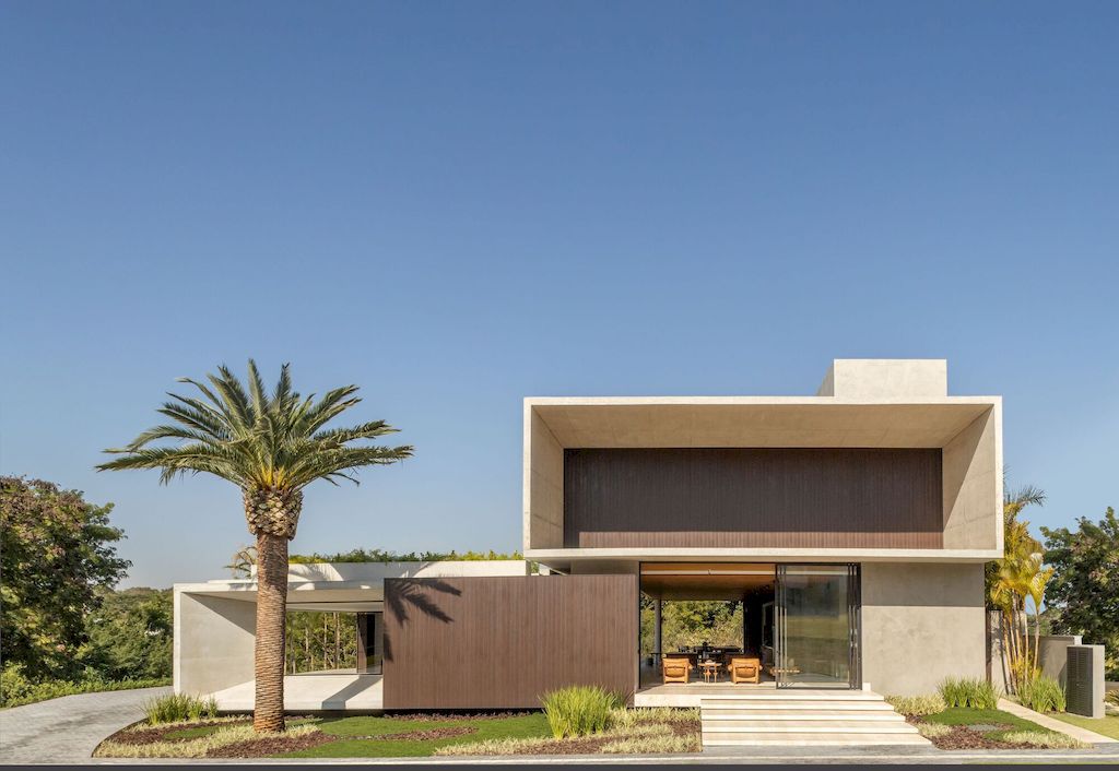 TP HOUSE an Elegant Simple Volumetry in Brazil by Leo Romano 3