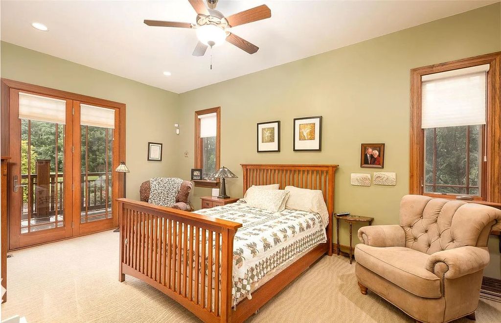The Estate in Godfrey is a luxurious home with built-in lighting perfect for family fun, now available for sale. This home located at 702 Seiler Rd, Godfrey, Illinois