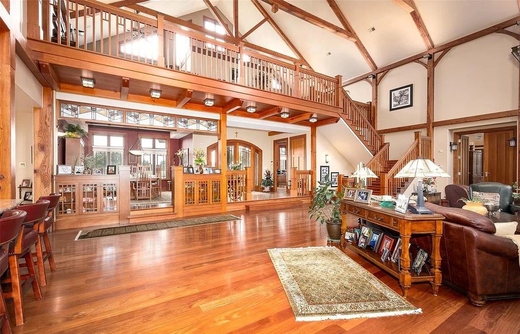 The Estate in Godfrey is a luxurious home with built-in lighting perfect for family fun, now available for sale. This home located at 702 Seiler Rd, Godfrey, Illinois