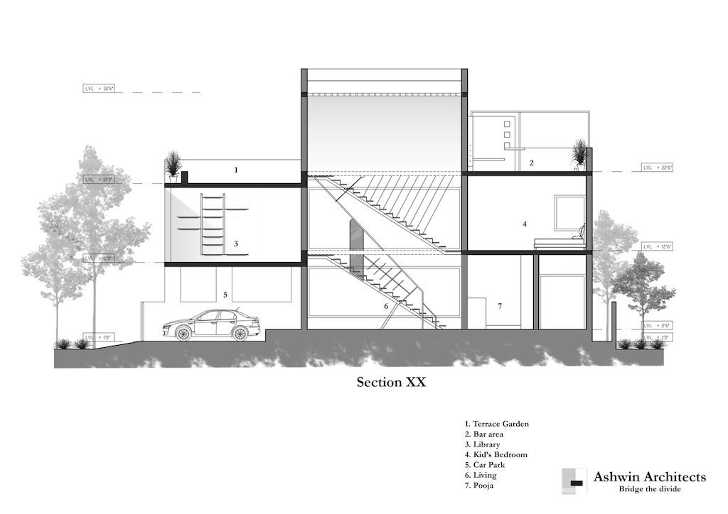 The Elemental an Intimate 4 Bedroom Tropical Home by Ashwin Architects 15