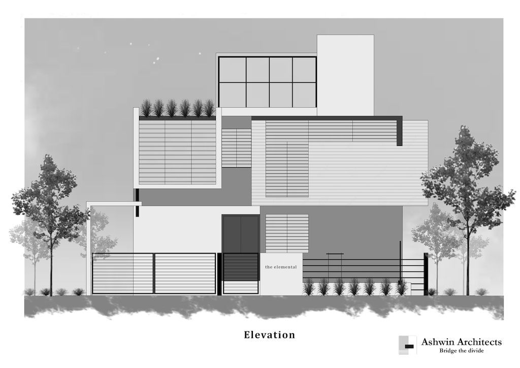 The Elemental an Intimate 4 Bedroom Tropical Home by Ashwin Architects 16