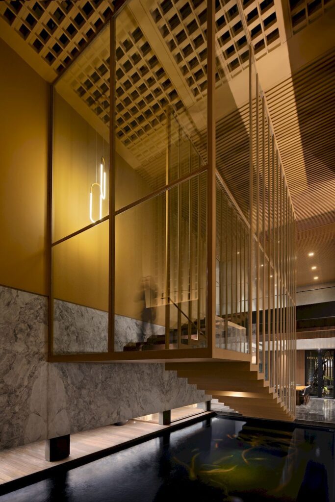 The Gritted Grid House with opulence and charm nature by Gets Architects 1