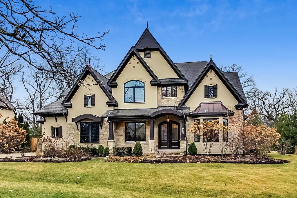 The House in Naperville is a stunning custom home built by a local luxury builder, now available for sale. This home located at 960 E Porter Ave, Naperville, Illinois