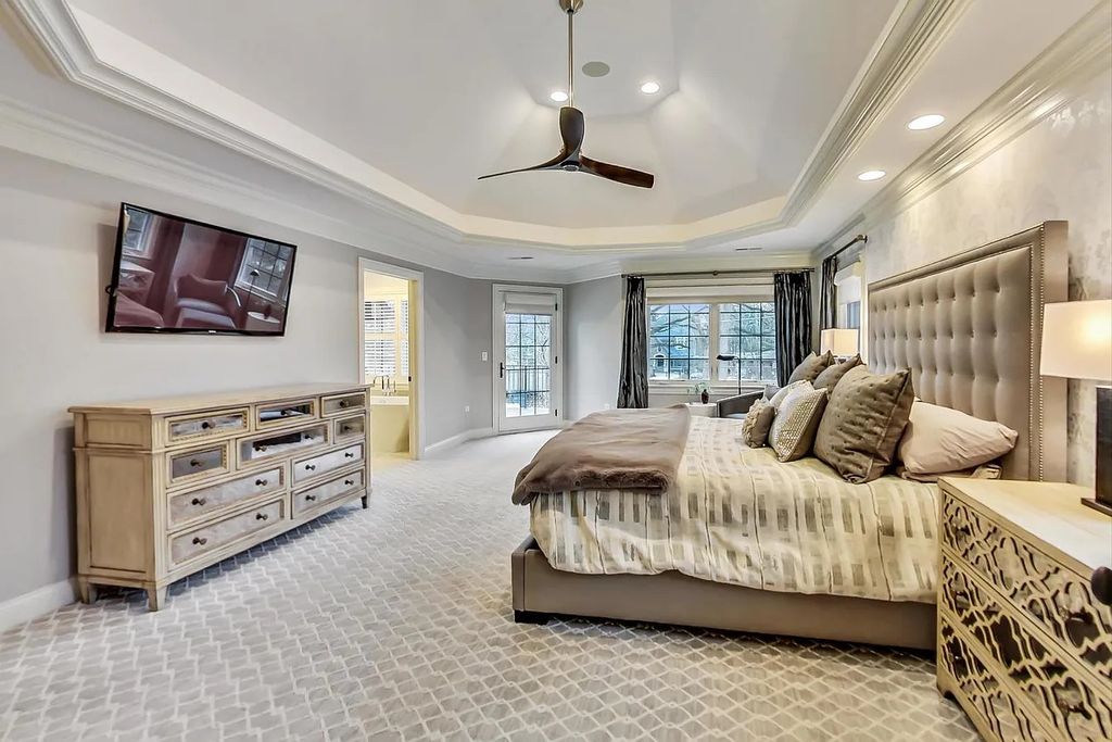 The House in Naperville is a stunning custom home built by a local luxury builder, now available for sale. This home located at 960 E Porter Ave, Naperville, Illinois