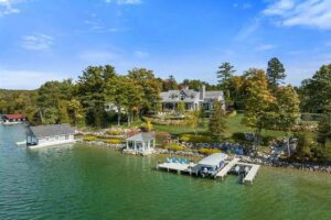 Absolutely Stunning Lake Estate Explains the Reasons for a Peaceful Living in Petoskey, Michigan Asking $13,995,000 1 This 18M Absolutely Stunning Lake Estate Explains the Reasons for a Peaceful Living in Petoskey MI 1